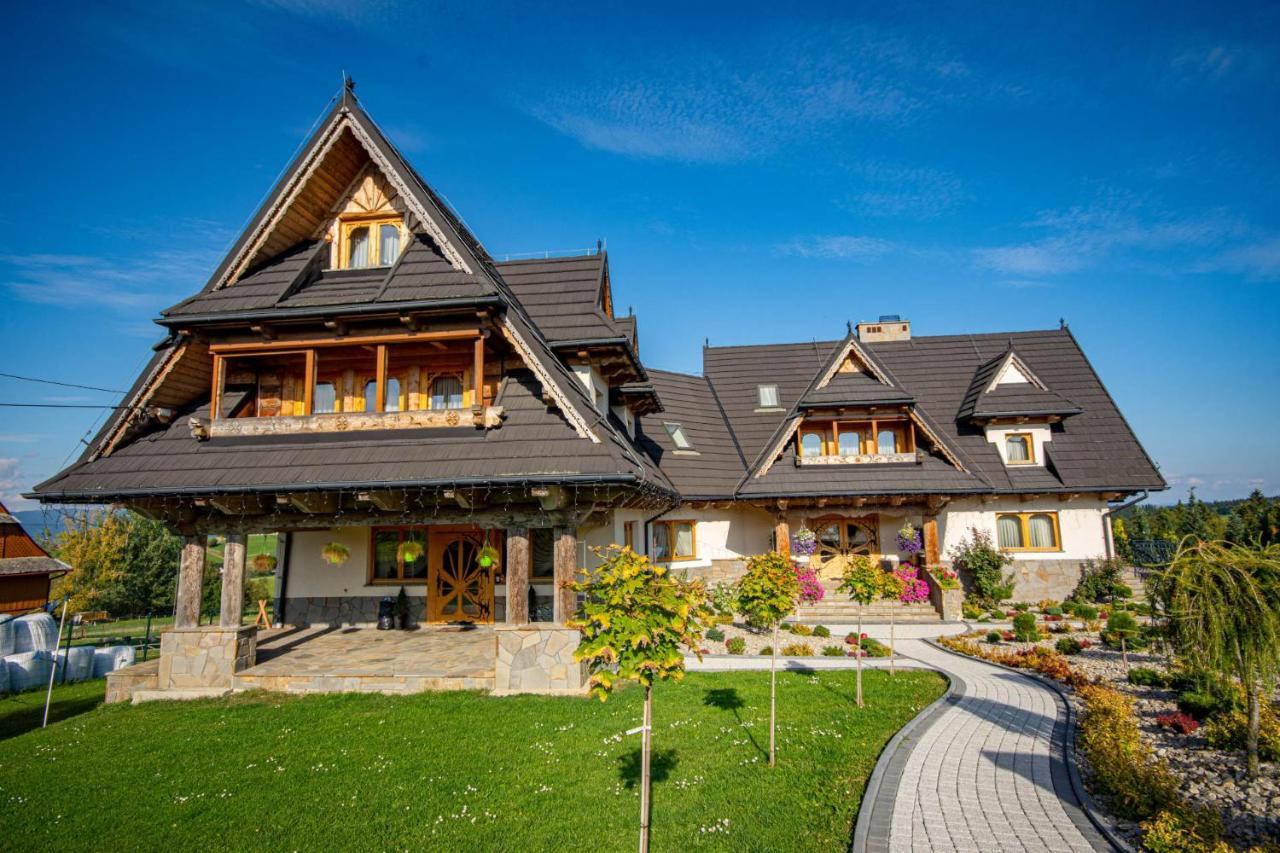 Podhalanski Dworek Z Jacuzzi Leśnica Exterior foto